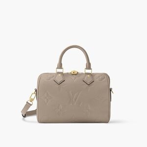 Louis Vuitton Monogram Empreinte Speedy Bandouliere 25 – Turtledove